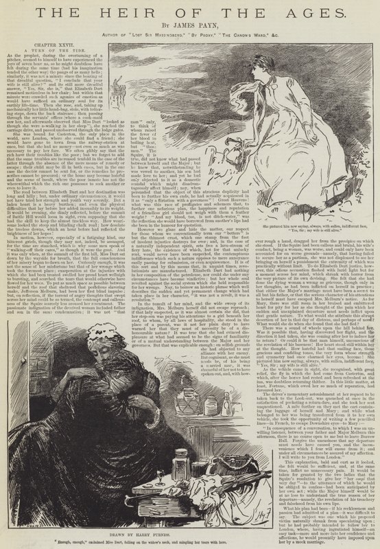 Çağların Varisi, James Payn by Harry Furniss