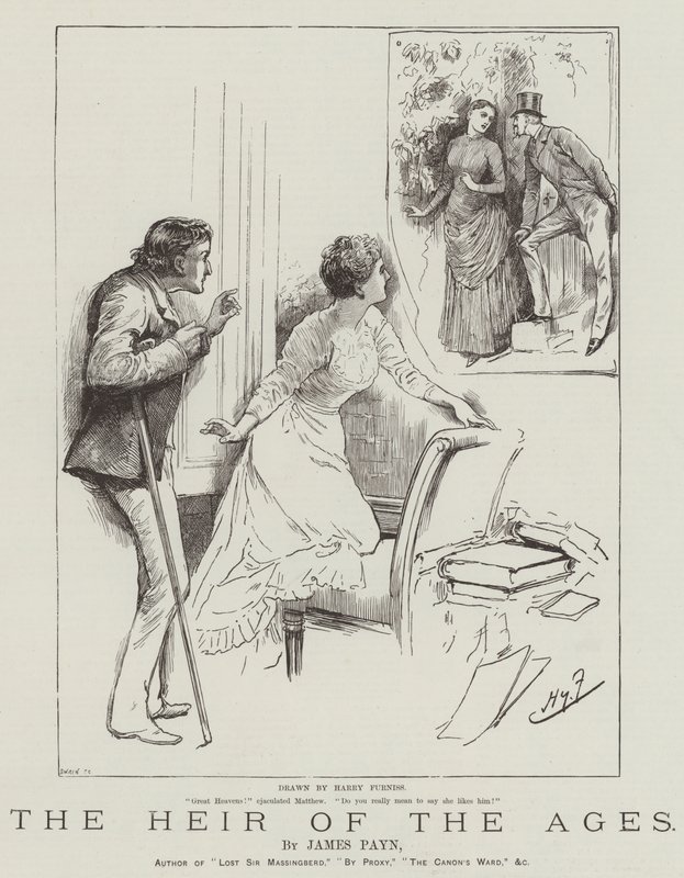 ದಿ ಹೆರ್ ಆಫ್ ದಿ ಏಜಸ್, ಜೇಮ್ಸ್ ಪೇನ್ ಟರ್ಕ್ ಅವರಿಂದ by Harry Furniss