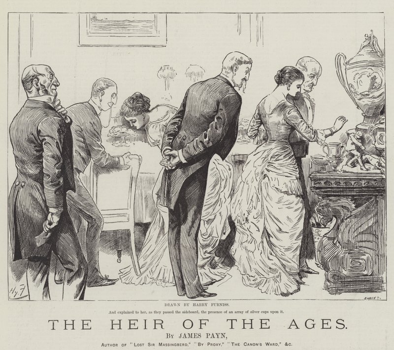 ದಿ ಹೆರ್ ಆಫ್ ದಿ ಏಜಸ್, ಜೇಮ್ಸ್ ಪೇನ್ ಟರ್ಕ್ ಅವರಿಂದ by Harry Furniss