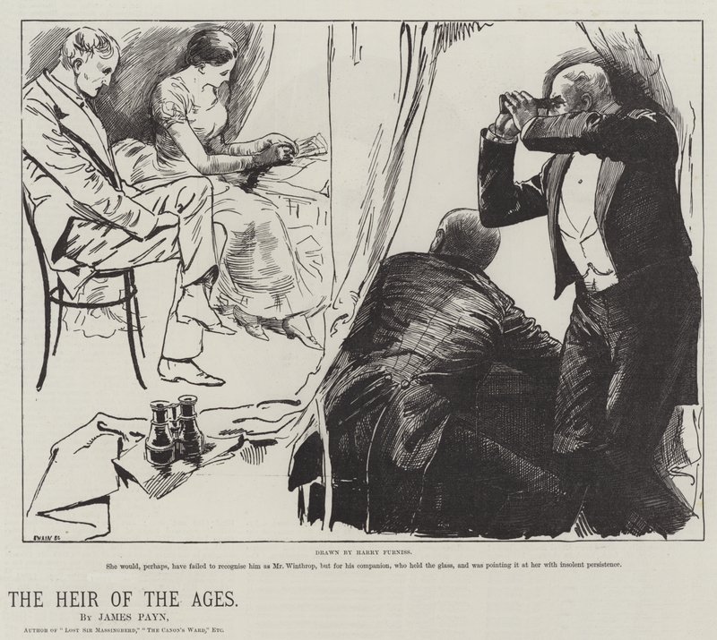 ದಿ ಹೆರ್ ಆಫ್ ದಿ ಏಜಸ್, ಜೇಮ್ಸ್ ಪೇನ್ ಟರ್ಕ್ ಅವರಿಂದ by Harry Furniss