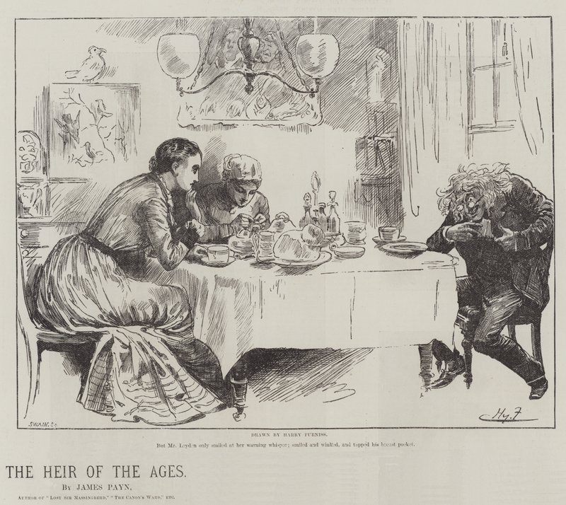 Çağların Varisi, James Payn by Harry Furniss