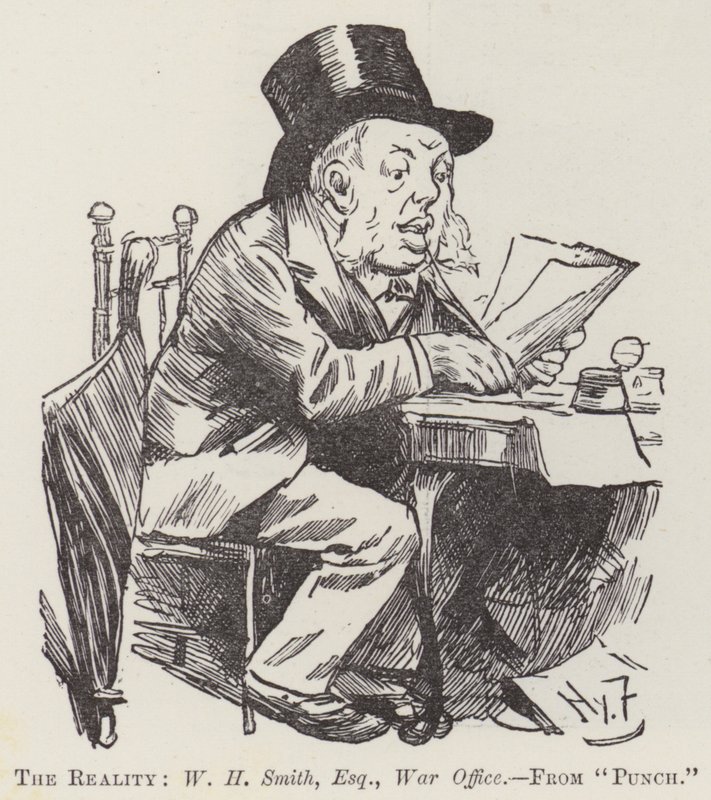 ದಿ ರಿಯಾಲಿಟಿ, W H ಸ್ಮಿತ್, ಎಸ್ಕ್ವೈರ್, ವಾರ್ ಆಫೀಸ್ ಟರ್ಕ್ by Harry Furniss