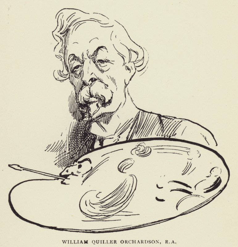 William Quiller Orchardson, ABD by Harry Furniss