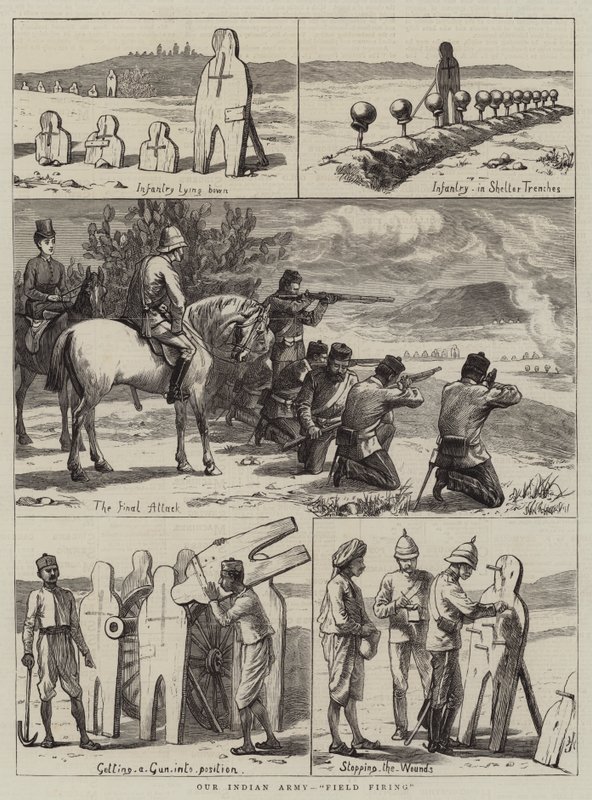 Hint Ordumuz, Saha Atışı by Harry Hamilton Johnston