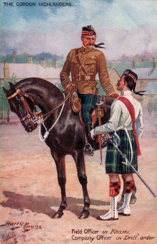 The Gordon Highlanders, Kharki