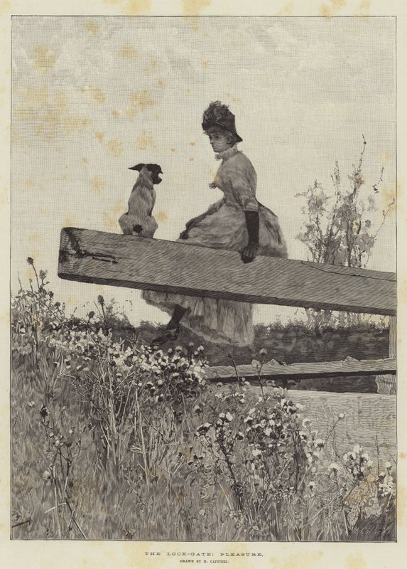 Kilit Kapısı, Zevk by Hector Caffieri