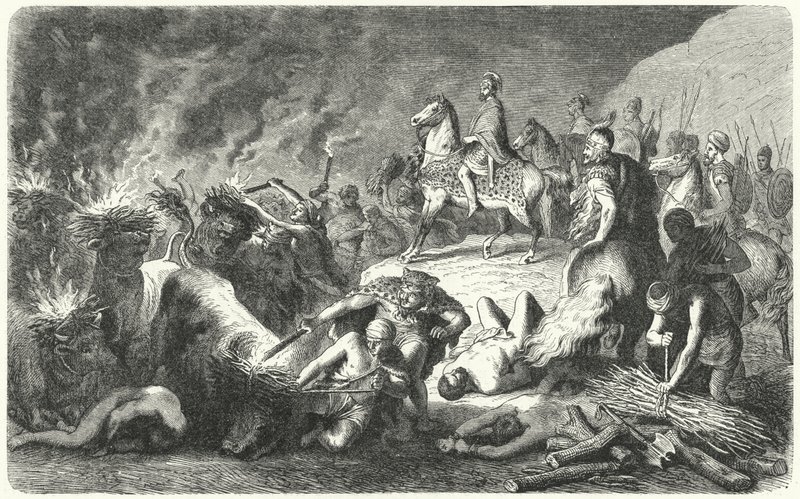 Hannibal, Casilinum Kuşatması