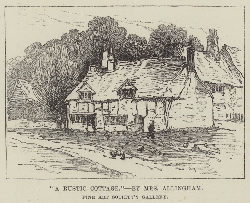 Rustik Kır Evi by Helen Allingham