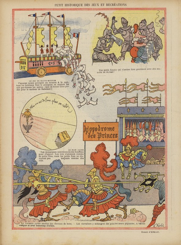 Le Rire için İllüstrasyon by Henri Avelot