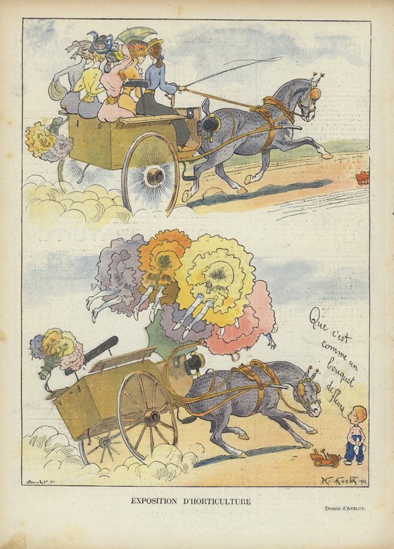 Le Rire için İllüstrasyon by Henri Avelot