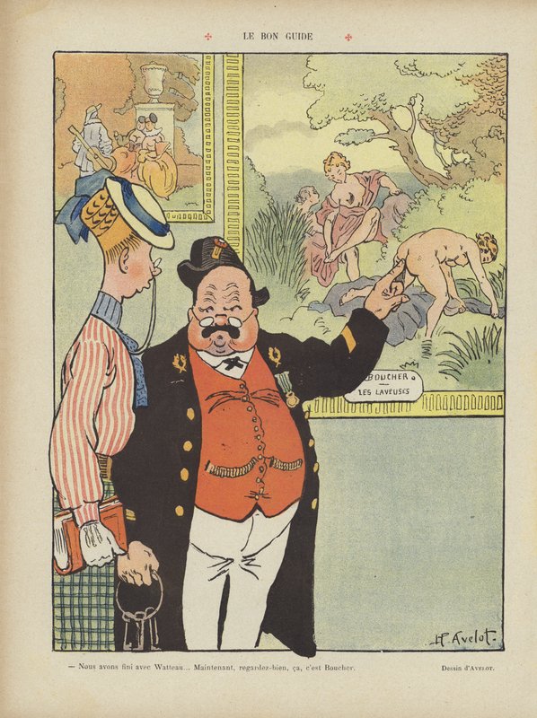 Le Rire için İllüstrasyon by Henri Avelot