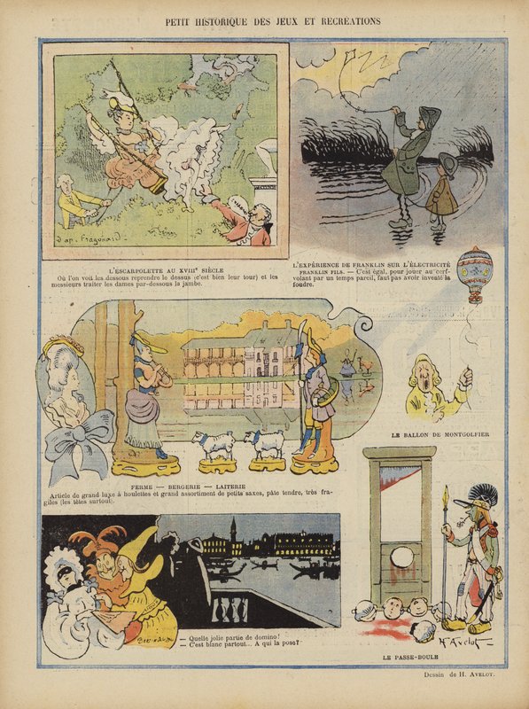 Le Rire için İllüstrasyon by Henri Avelot