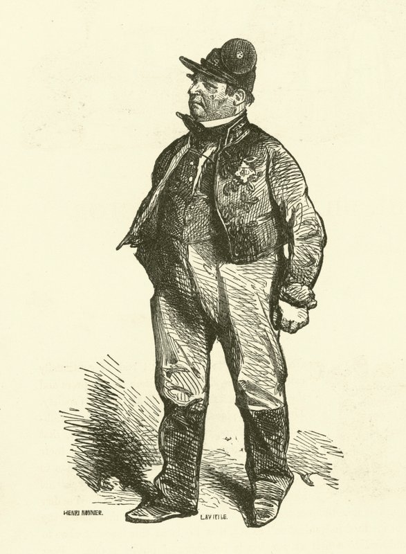 Çalışkanlık Şefi (gravür) by Henri Bonaventure (after) Monnier