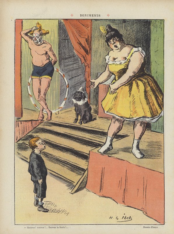 Le Rire için İllüstrasyon by Henri Gabriel Ibels