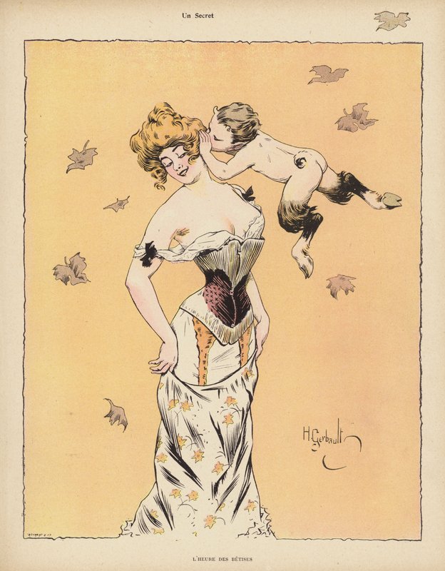 Bir Sır (renkli taş) by Henri Gerbault