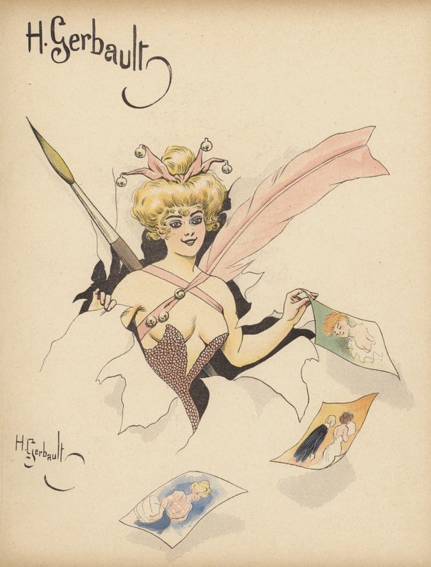 Sanat (renkli taş) by Henri Gerbault