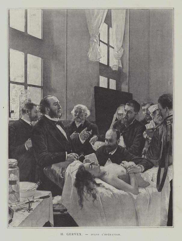 Avant lOperasyon (Ameliyat Öncesi) by Henri Gervex