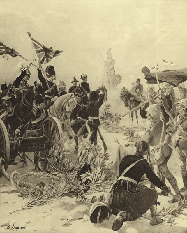 Kural Britannia (gravür) by Henri Louis Dupray