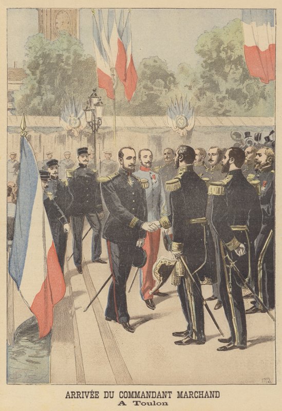 Binbaşı Marchand'ın Toulon'a gelişi by Henri Meyer