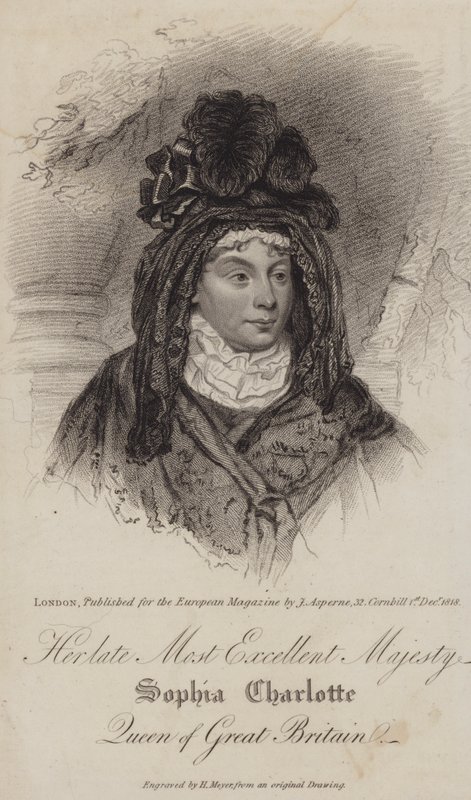 Mecklenburg-Strelitz Charlotte, Kral III. by Henri after Meyer