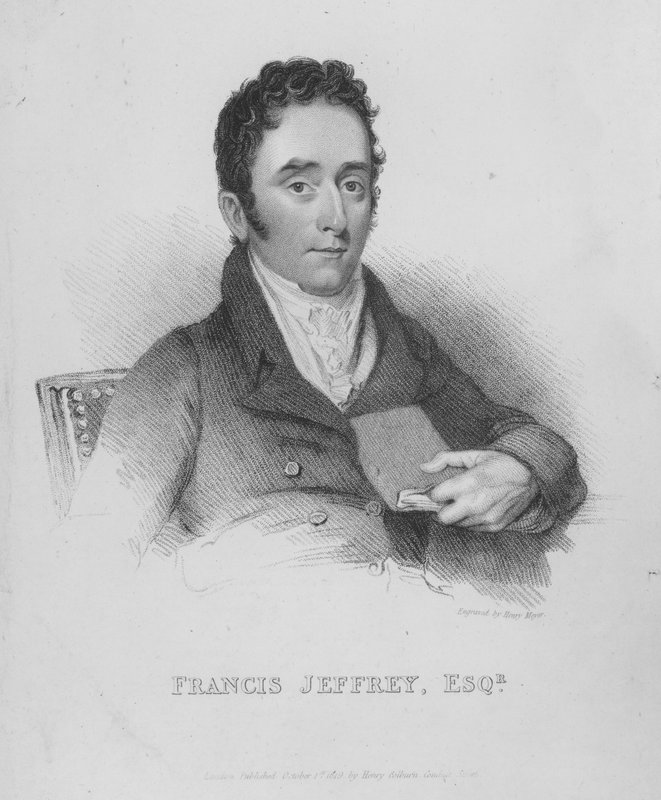 Francis Jeffrey, Lord Jeffrey, İskoç yargıç, edebiyat eleştirmeni ve Edinburgh Review editörü by Henri after Meyer