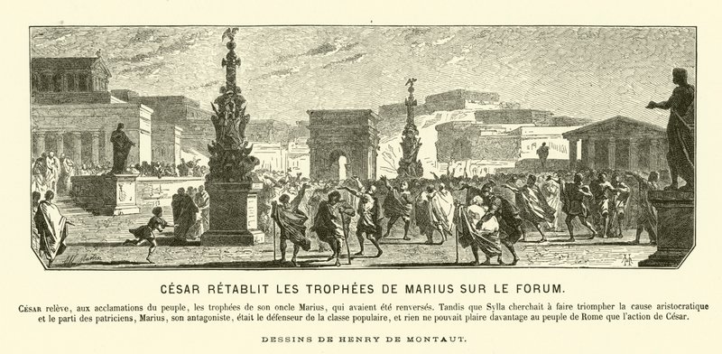 Julius Caesar, amcası Gaius Marius