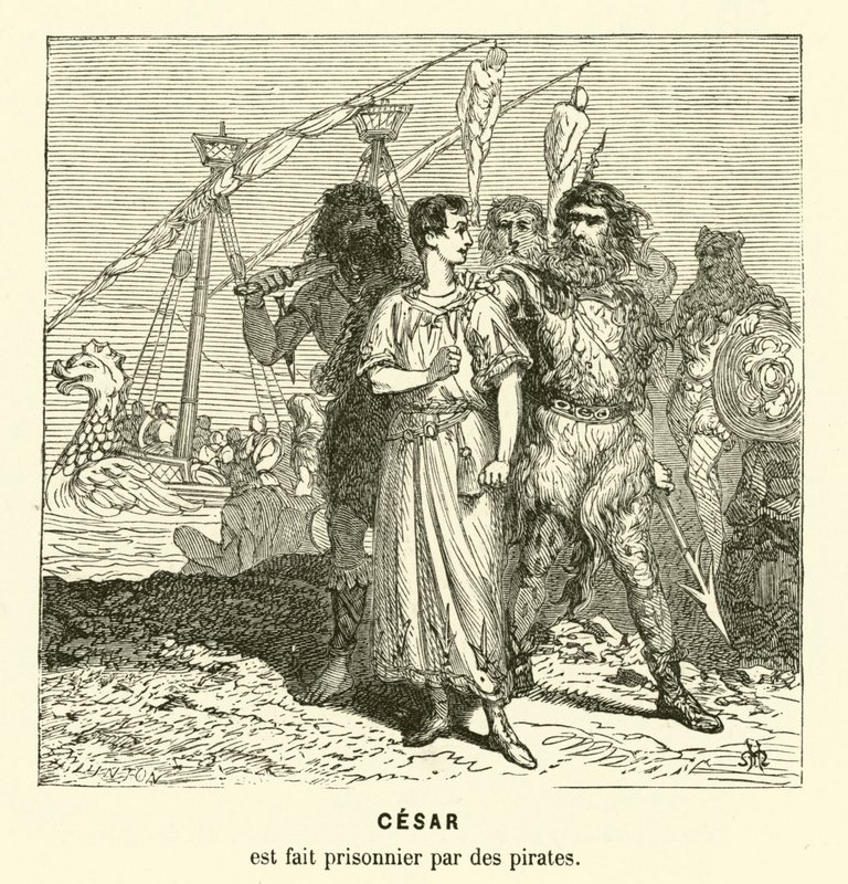 Jül Sezar, Ege Denizi