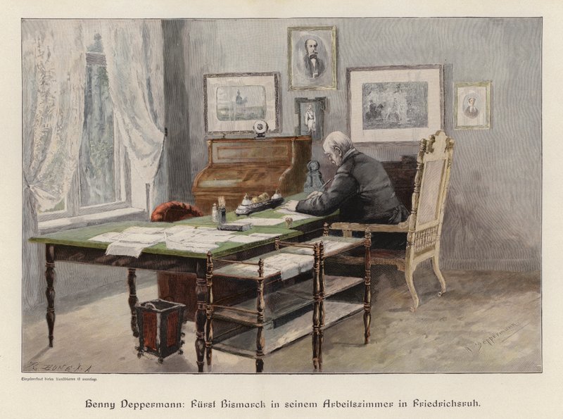Otto von Bismarck, Friedrichsruh, Almanya
