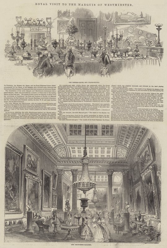 Westminster Markisine Kraliyet Ziyareti by Henry Anelay