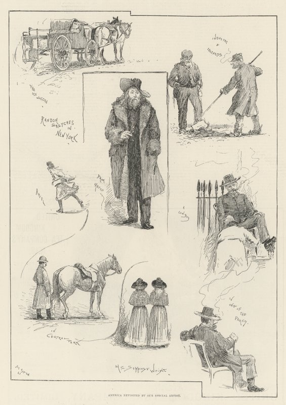 Amerika Özel Sanatçımız Tarafından Yeniden Ziyaret Edildi by Henry Charles Seppings Wright