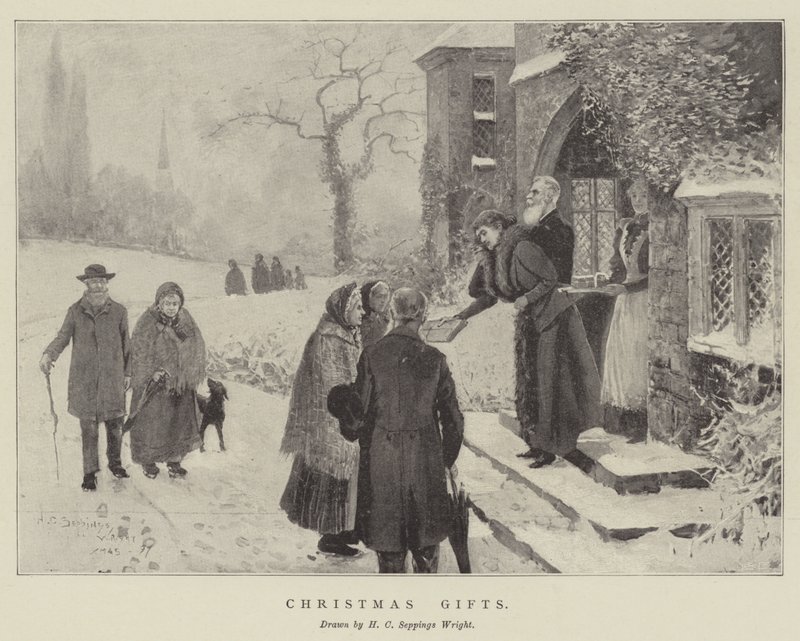 Noel hediyeleri by Henry Charles Seppings Wright