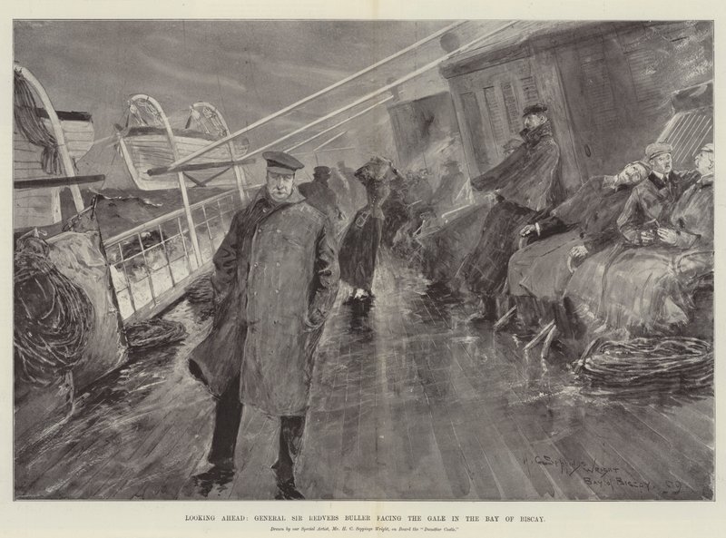 İleriye Bakarken, General Sir Redvers Buller Biscay Körfezi