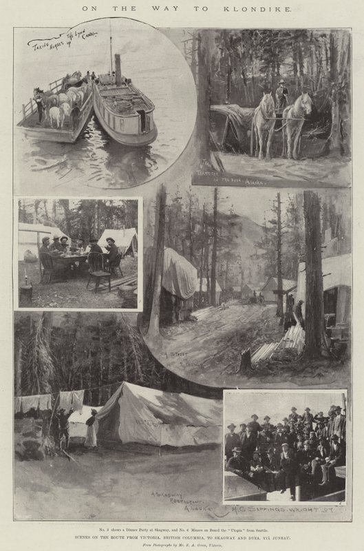 Klondike Yolunda by Henry Charles Seppings Wright