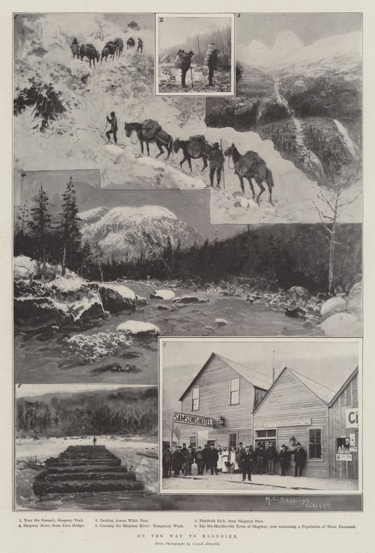 Klondike Yolunda by Henry Charles Seppings Wright