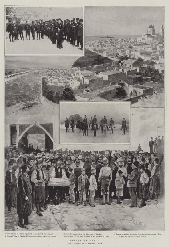 Girit Manzaraları by Henry Charles Seppings Wright