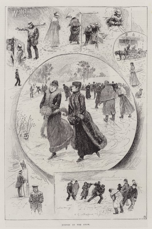 Karda Sahneler by Henry Charles Seppings Wright