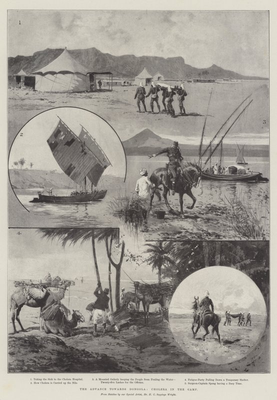 Kampta Dongola, Kolera