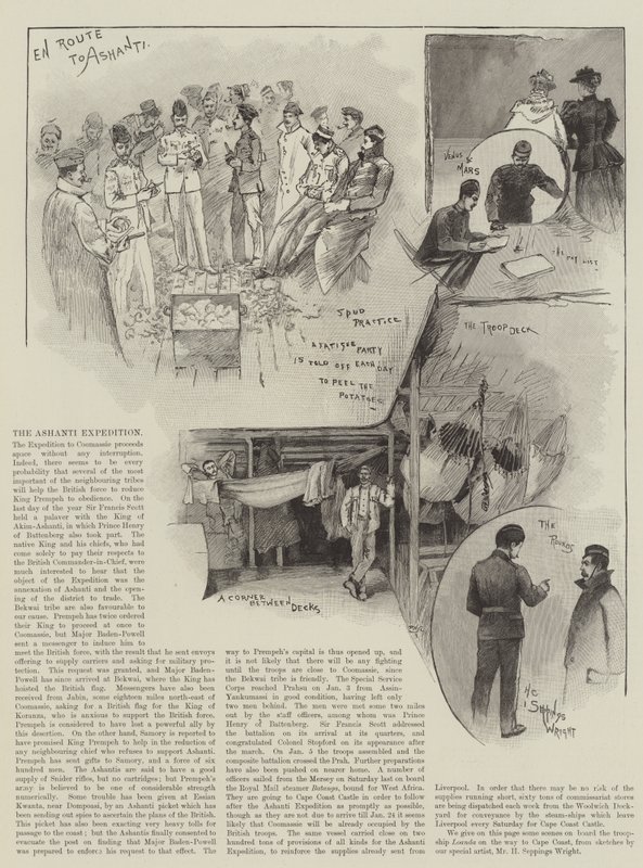 ಅಶಾಂತಿ ಎಕ್ಸ್‌ಪೆಡಿಶನ್ ಟರ್ಕ್ by Henry Charles Seppings Wright