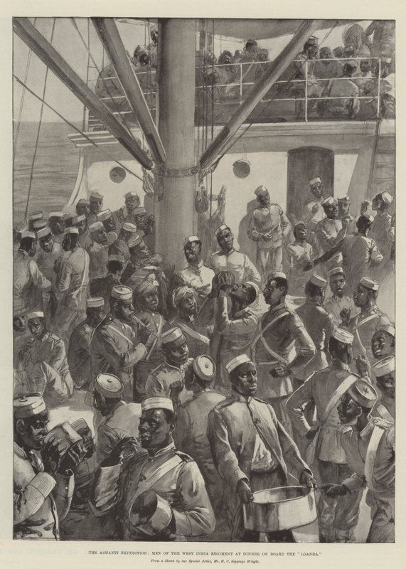 Ashanti Seferi, Batı Hindistan Alayı