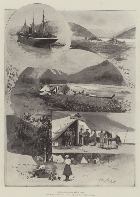Klondike Altın Keşifleri by Henry Charles Seppings Wright