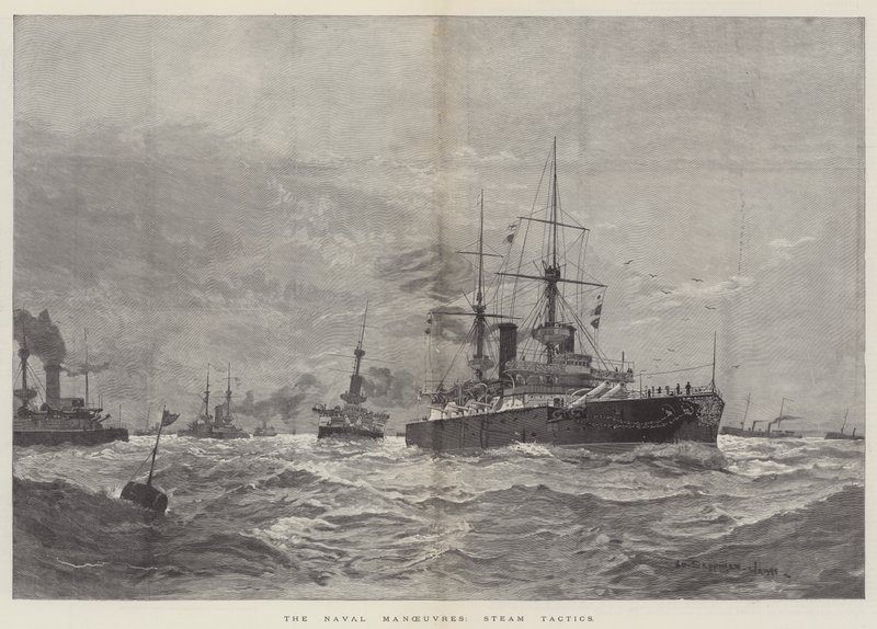 Deniz Manevraları, Buhar Taktikleri by Henry Charles Seppings Wright