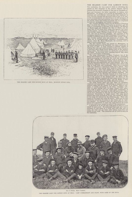 London Boys için Sahil Kampı by Henry Charles Seppings Wright