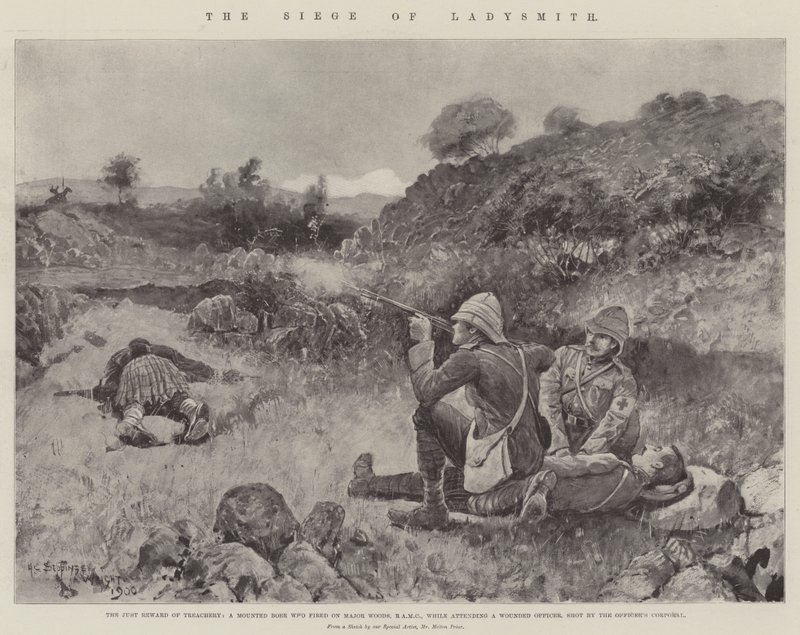 Ladysmith Kuşatması by Henry Charles Seppings Wright