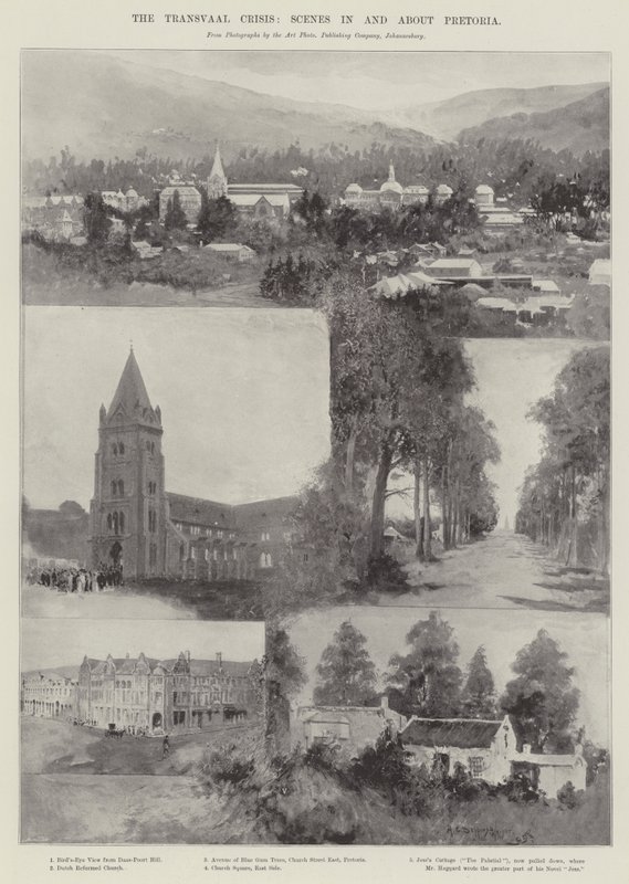 Transvaal Krizi, Pretoria
