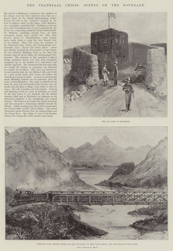 Transvaal Krizi, Sınırdaki Sahneler by Henry Charles Seppings Wright