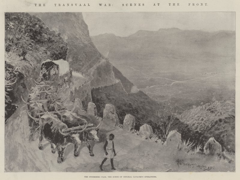 Transvaal Savaşı, Cephedeki Sahneler by Henry Charles Seppings Wright