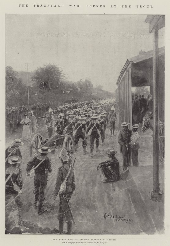 Transvaal Savaşı, Cephedeki Sahneler by Henry Charles Seppings Wright