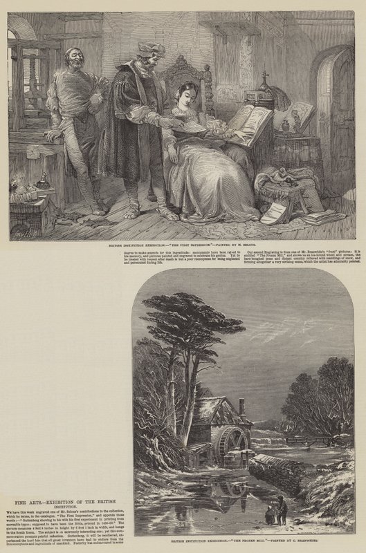 Güzel Sanatlar, İngiliz Kurumu Sergisi by Henry Courtney Selous
