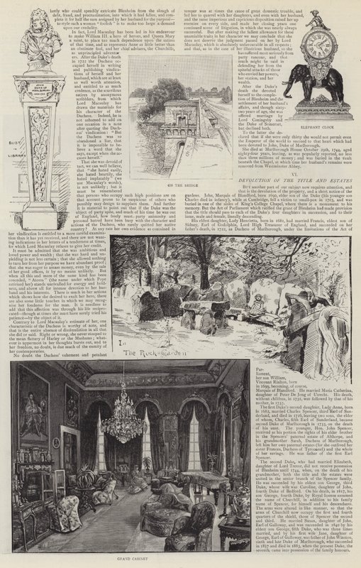 Blenheim Sarayı Resimli by Henry Edward Tidmarsh