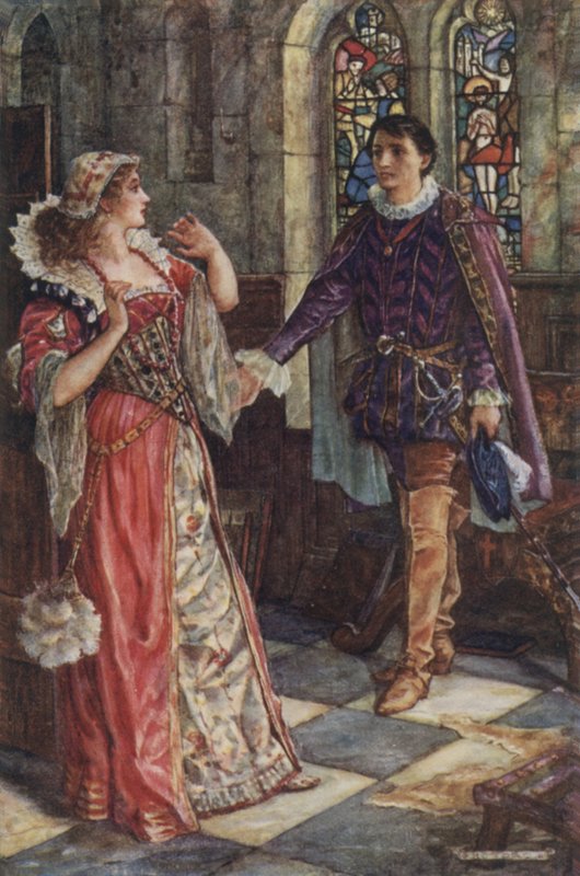 Sendeleyerek geri çekildi ve ölüm gibi solgunlaştı ve ellerini yüzünün önüne koydu. by Henry Justice Ford